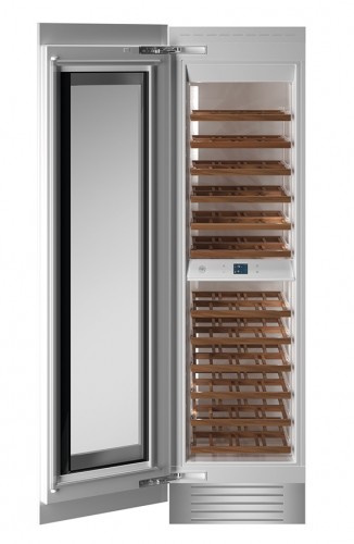 Adega para revestir Bertazzoni WC605BLP2T para 80 garrafas e abertura de porta para a esquerda.
