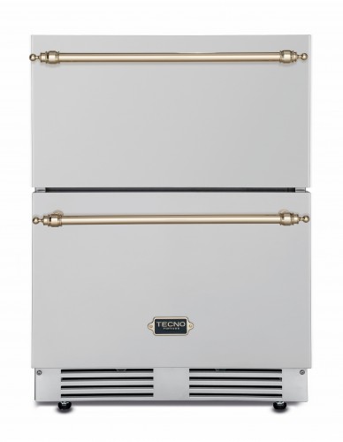 Gaveta Refrigerada com Freezer TECNO Vintage TR14 GFXDV2 de aplicação externa ou interna, no piso ou embutida.