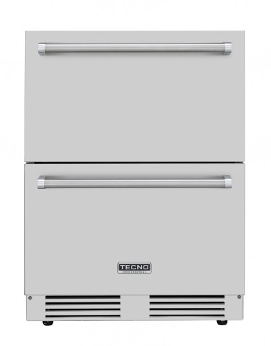 Gaveta Refrigerada TECNO Professional TR14 GXDA de aplicação externa ou interna, no piso ou embutida.
