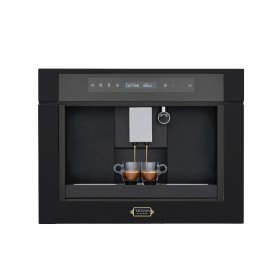 Cafeteira de embutir Tecno Vintage TCM45EXDNMV2 na cor preto fosco.