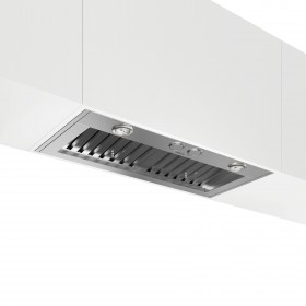 Coifa de embutir Elica Scanno 91, com 91 cm de largura em inox escovado.