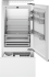 Refrigerador com Portas para Revestir de Embutir Bertazzoni Heritage HER REF755 BBLPTT com puxadores Heritage.