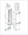 Medidas e nicho de embutimento do refrigerador Tecno TR26 BRDB.