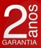 2 Anos de Garantia: contra qualquer defeito de fabricação.