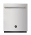 Lava louças de embutir com porta em inox Bertazzoni Master Series MASTBERTD14G Gold