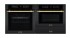 Design Vintage: permite compor torres funcionais e elegantes com o forno combinado com micro-ondas TK38 EXDNMV2 e/ou com a gaveta aquecida TG14 EXANMV2.