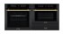 Design Vintage: permite compor torres funcionais e elegantes com o forno combinado com micro-ondas TK38 EXDNMV2 e/ou com o forno TO73 EXDBNMV2.