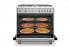 Função Calor por Convecção: proporciona temperatura homogêneo por todo o interior do forno permitindo preparar alimentos em diferentes alturas utilizando toda a capacidade do forno.