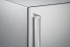 Puxador Tubular em Inox: robusto e elegante com acabamento escovado, presente em todos os demais produtos da linha Tecno Professional.