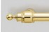 Puxador Tubular em Latão Polido: robusto e elegante, presente em todos os demais produtos da linha Tecno Vintage.