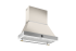 Coifa de parede Bertazzoni Heritage K48HERTX + KC48HERTAV de 122 cm em inox e dourado.