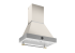 Coifa de parede Bertazzoni Heritage K36HERTX + KC36HERTAV de 91 cm em inox e dourado.