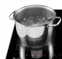 Função Bridge: aciona simultaneamente as duas zonas de aquecimento ampliando a área de preparo com a mesma temperatura, ideal para cozinhar com panelas maiores ou chapas para carnes.
