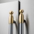 Obra Prima do Design e Tecnologia: sua aparência refinada se reflete em todos os detalhes com o uso de materiais da mais alta qualidade, made in Italy. Pode ser aplicado em dupla.